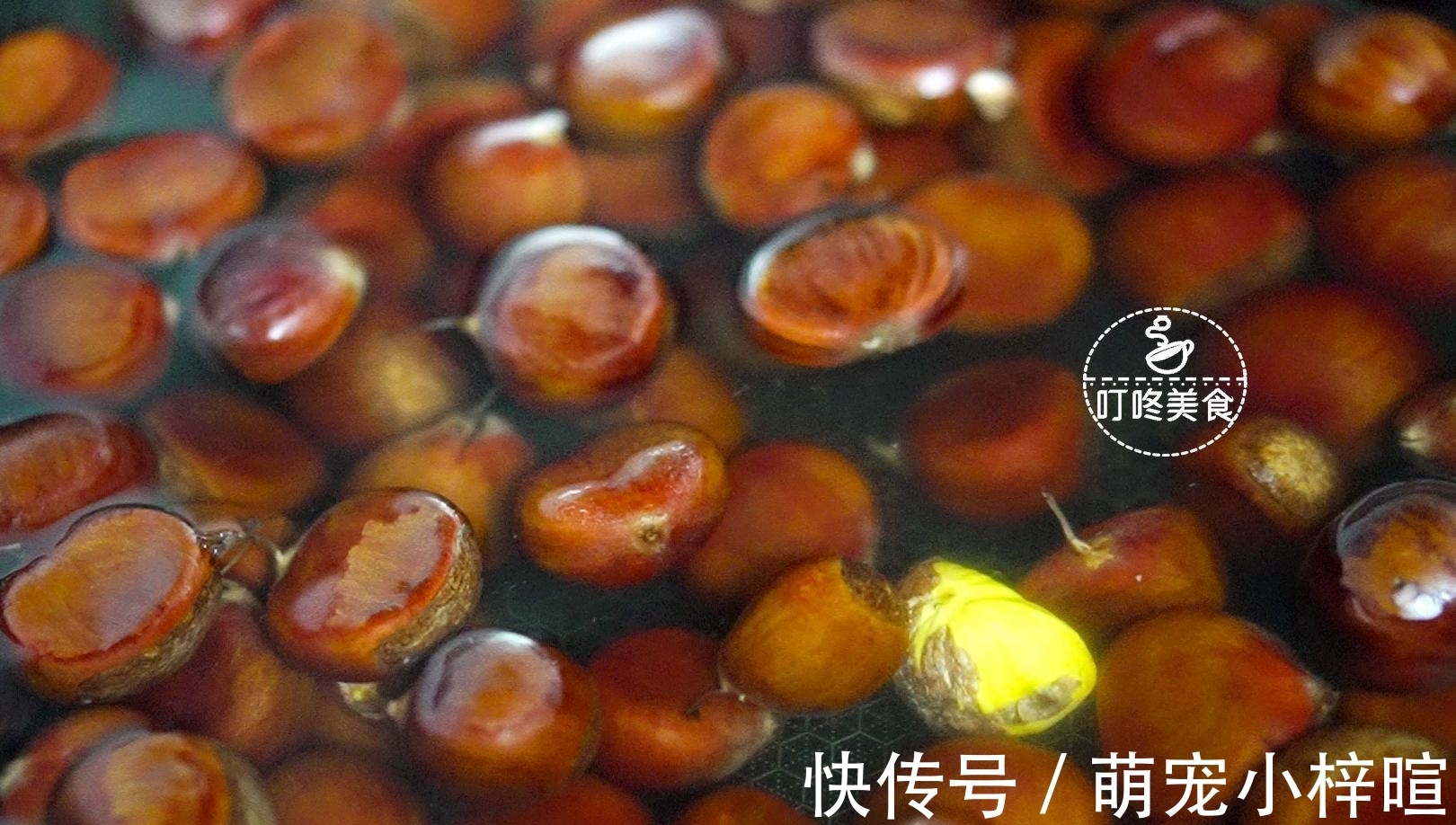 炖排骨汤|板栗壳不好剥?牢记3个小技巧,不费力不伤手,个个完整不粘皮