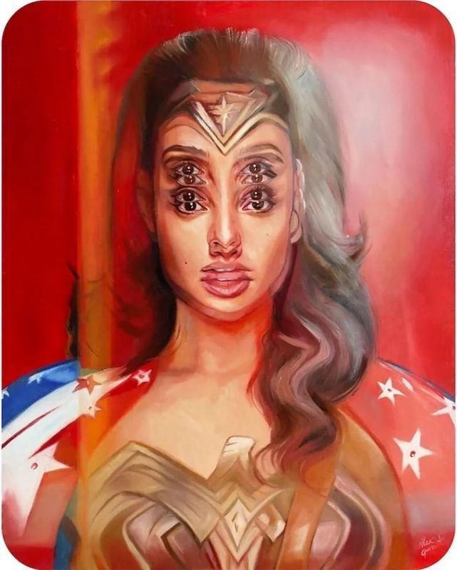 鬼点子|他的肖像画让人感到眩晕，陷入自我怀疑，需要多眨几次眼才能看清