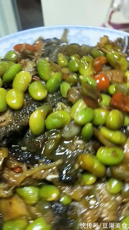 百分之90的人都扛不住鱼骨鱼皮煮青豆的诱惑