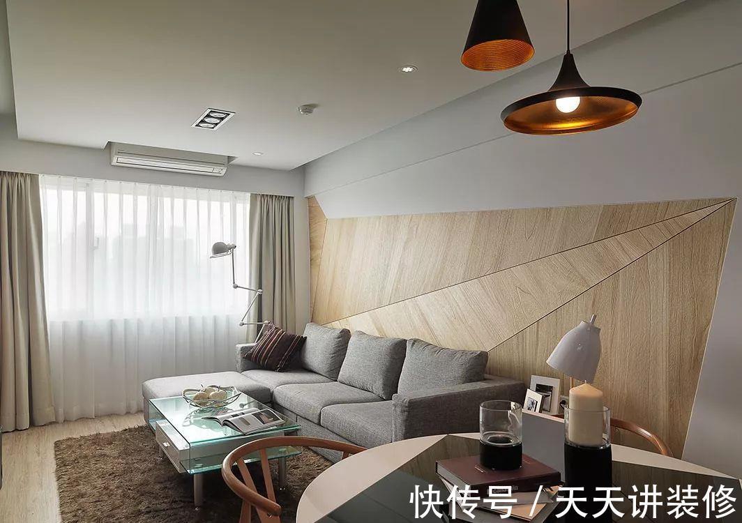 小清新|小户型客厅该如何设计沙发背景墙?好的设计方案都不错