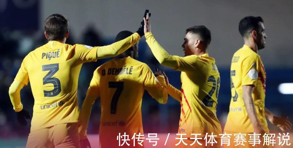 国王杯|6-0!4-0!巴萨冲西甲前4,输球=2大耻辱,哈维:仅拜仁比我们强