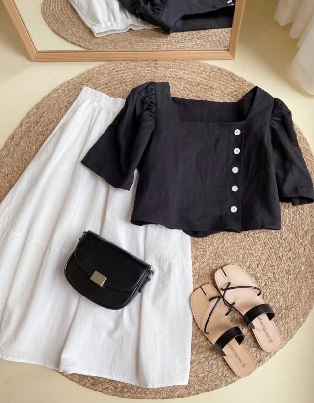 收藏啦28套简约，越看越好看的夏季日常舒适搭配LOOK