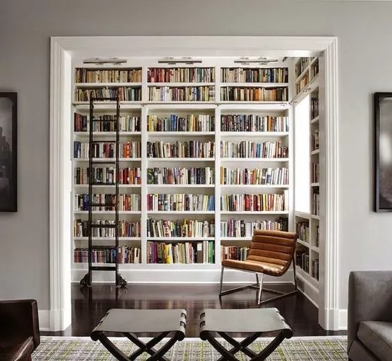 书籍@书房已经落伍啦，现在流行的是家庭图书馆！