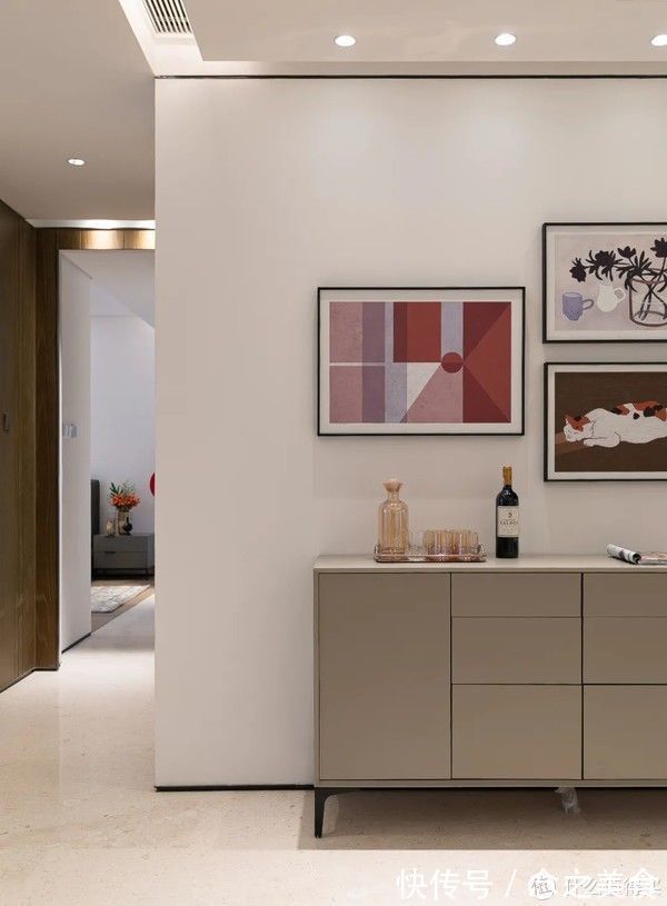 书房|他家190㎡，坚持拆掉一面墙，装修后，满屋子的高级感，藏不住了