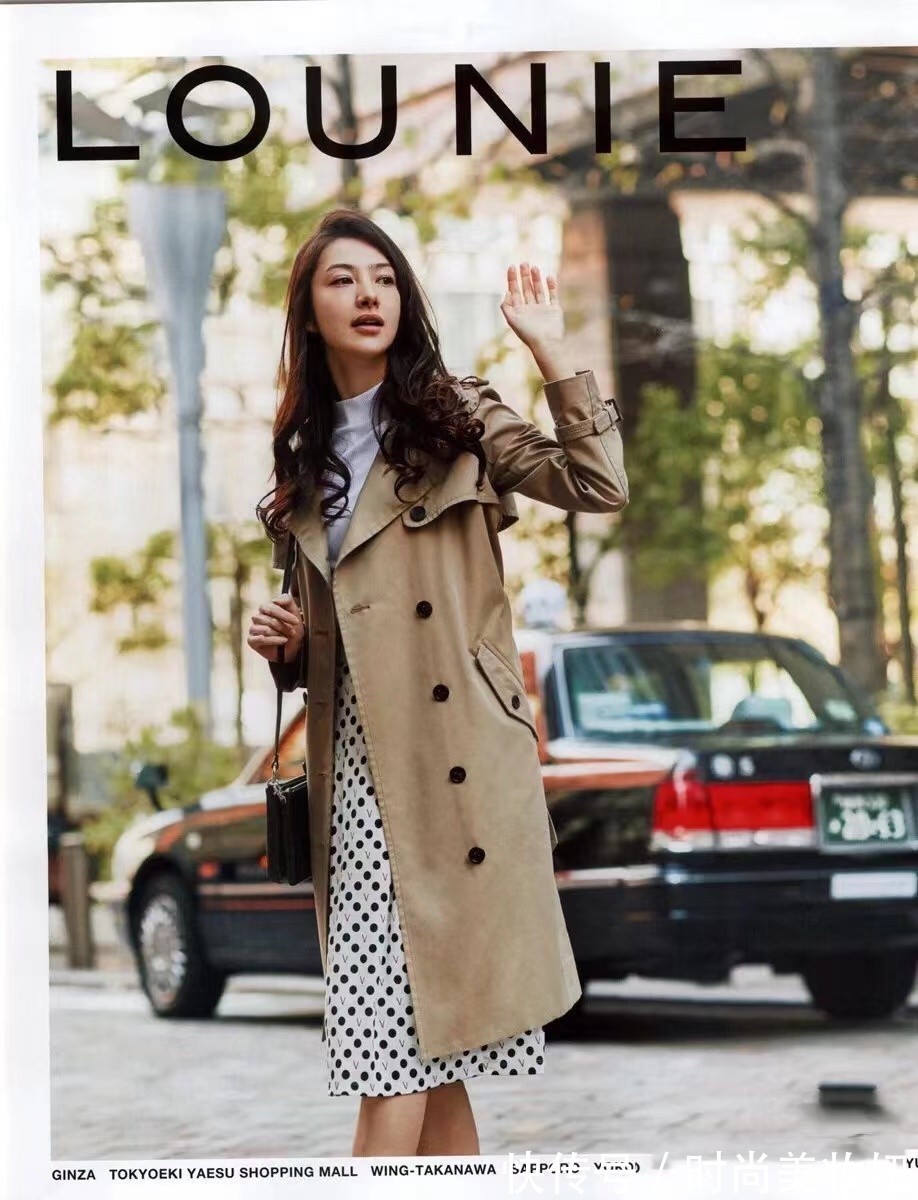 穿着 开春穿搭不必太复杂,学日杂博主穿风衣,简洁高级又大气