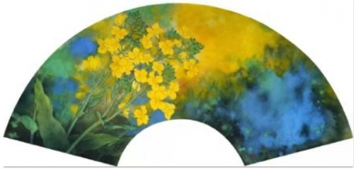 画家$汉中春天的符号丨画家李大庆笔下的“油菜花海”更走心!