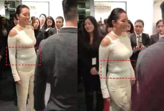 肉感|54岁巩俐胖了更丰满,穿紧身衣现多肉身材,意外勒出赘肉真尴尬