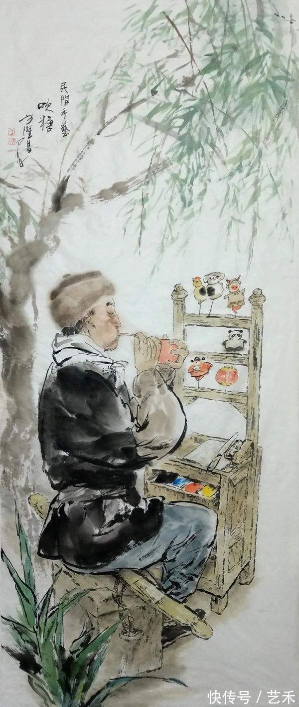 红与黑#方隆昌/澡雪精神——庆祝第24届冬奥会中国画24家学术邀请展