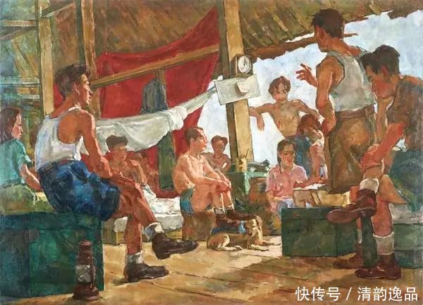 现当代著名油画家冯法祀油画作品集