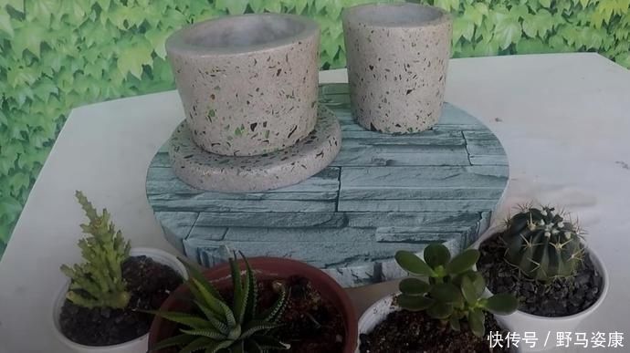 旧啤酒瓶我要留着,砸碎了和水泥,做个水磨石花盆比陶瓷的好看