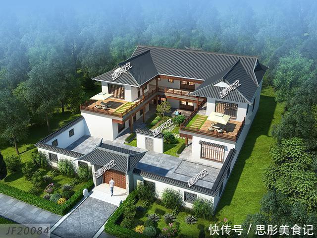 四合院|四合院别墅才是中国真正的豪宅,庭院实景图,美呆了