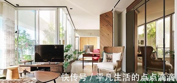 别墅|73㎡也能装出豪宅范，书房、衣帽间还有阳光房，感觉是在住别墅