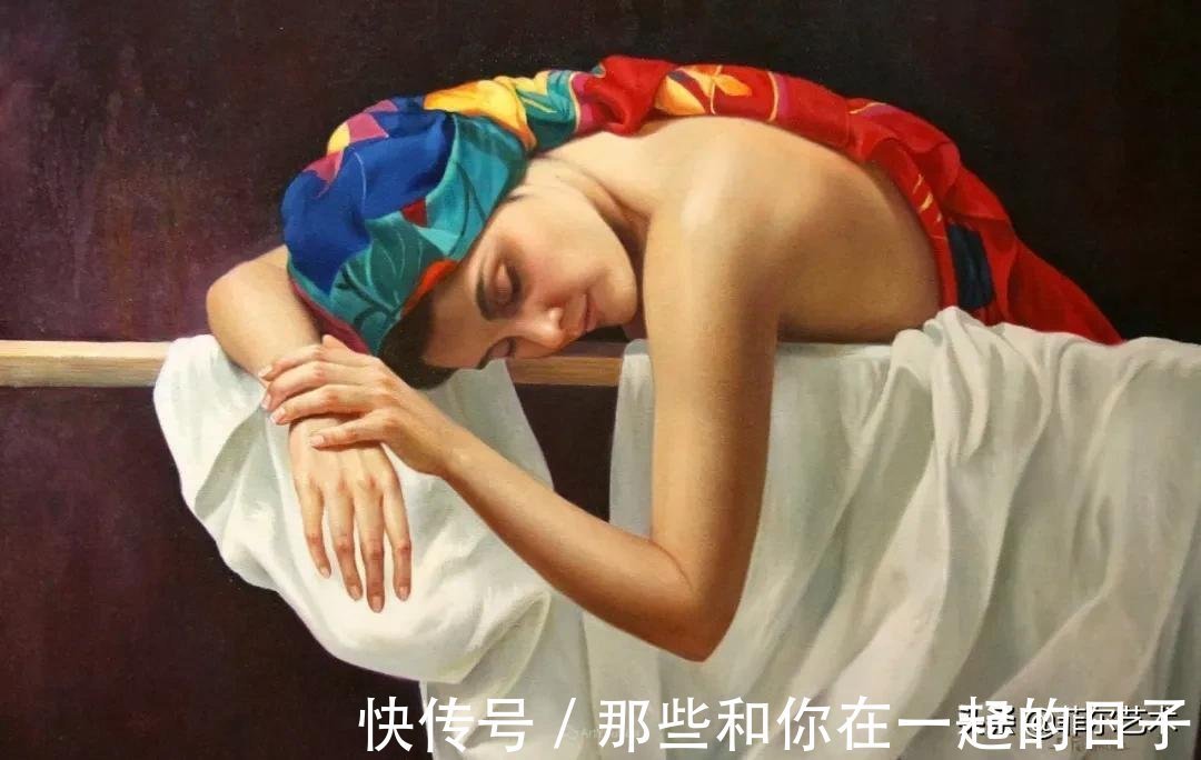 萨默尔$女画家索莱达·费尔南德斯画笔下的女子人物沉稳自然,美丽优雅