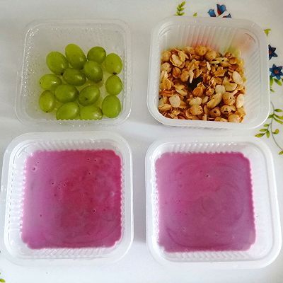 搅拌均匀|水果酸奶冻