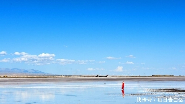 “天空之镜”美的让人窒息，茶卡盐湖让人流连忘返