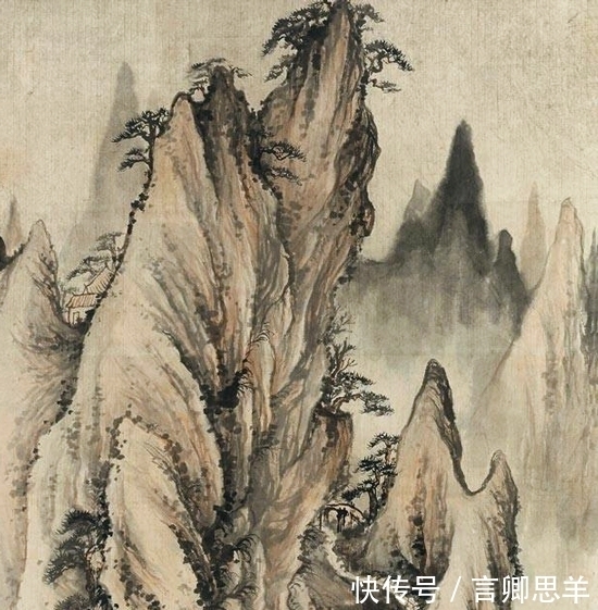 院体#以小见大,石涛绘《山居图》