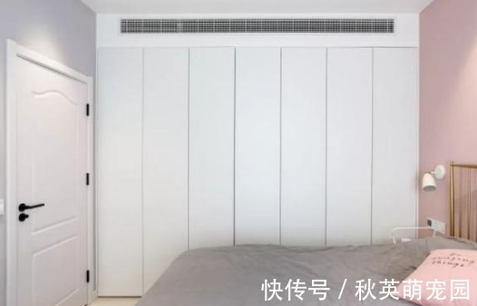 主卧室|她家83平米,一个玄关就圈粉无数,全屋设计漂亮又实用,太棒了