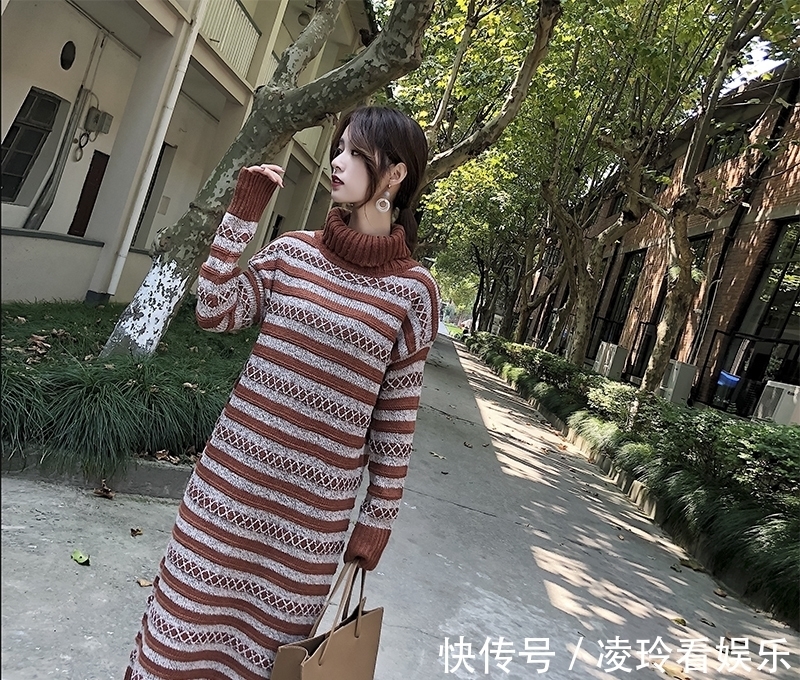 毛衣裙|如果不差钱,多穿这几款精致毛衣裙,洋气百搭温婉显气质