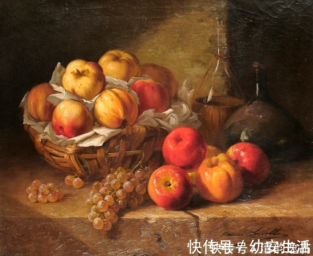 巴黎&法国画家,阿尔弗雷德·阿尔勒·布吕奈尔·德·纳维尔,油画作品欣赏