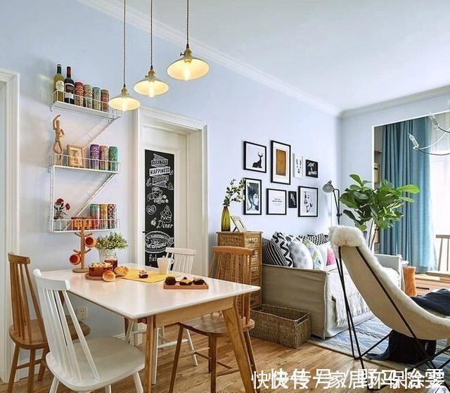 北欧风|新家80平清新温暖北欧风两居,花了8万,感觉很值!