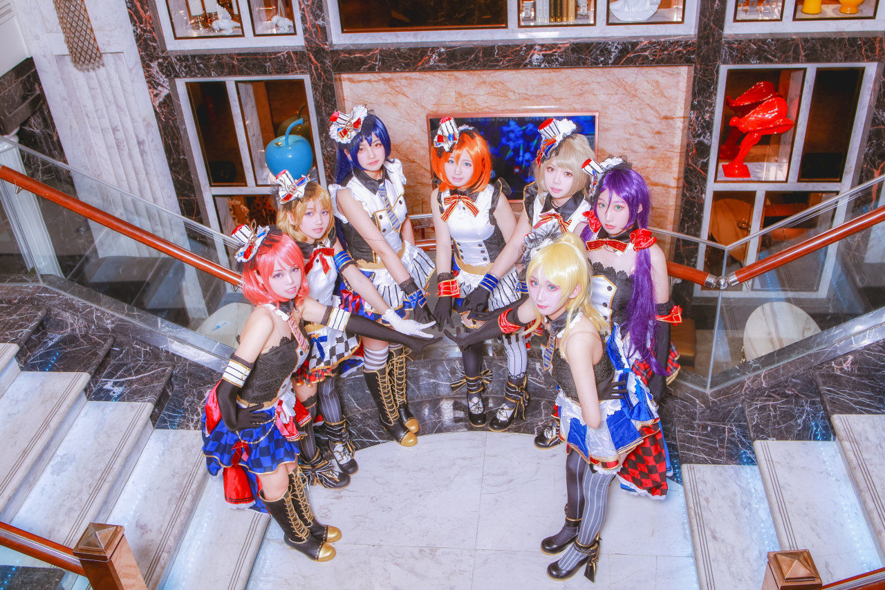 LoveLive！绘里cosplay 一起歌唱吧！