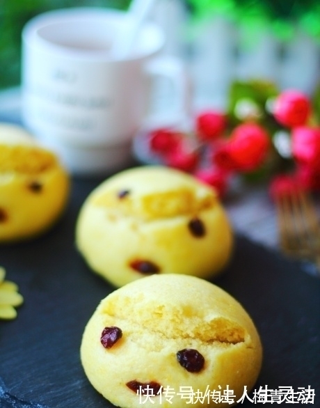 一碗玉米面,一碗白面,教你做花开馒头,有它早餐再也不用出去买