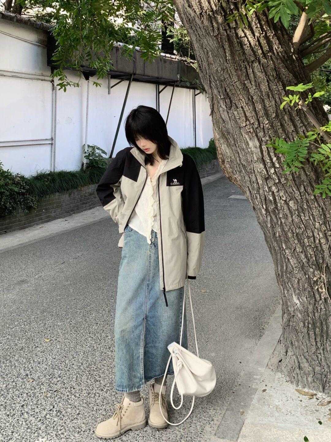 运动裤 冬季来一件冲锋衣,青春活力美感十足,就不要再犹豫不决了