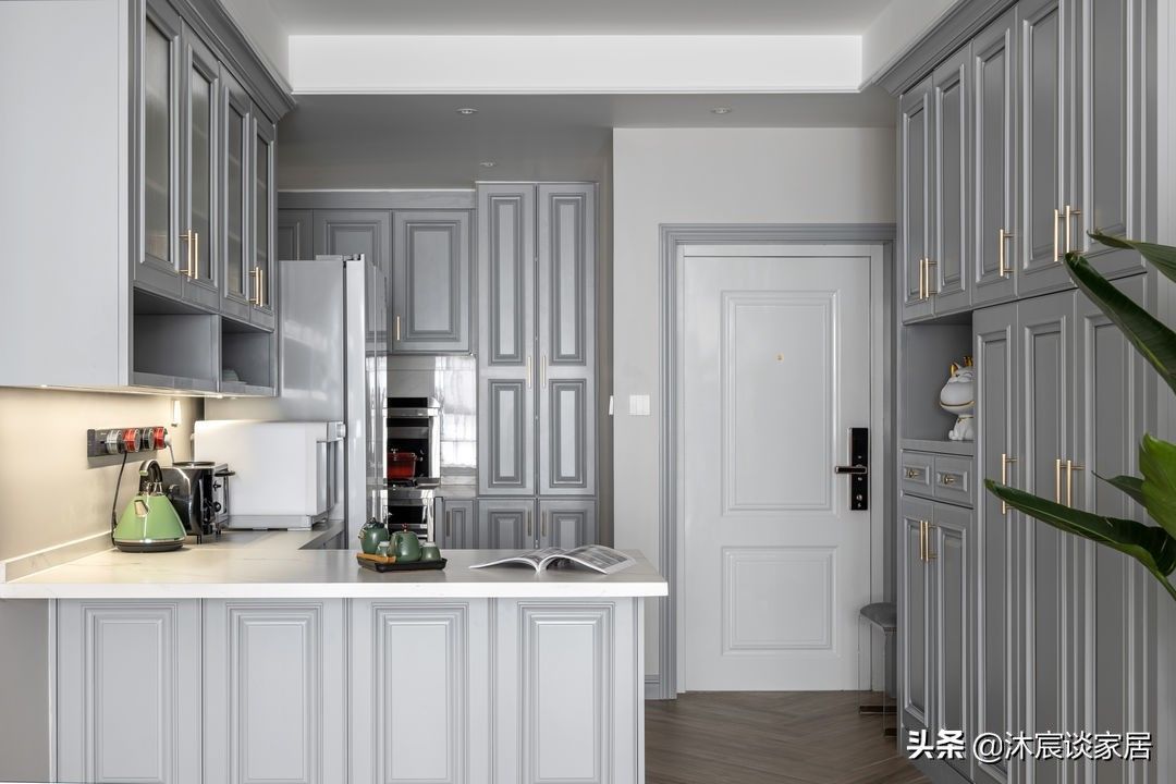 轻奢|她真的很明智,新家选择美式与轻奢结合,室内简洁优雅,太喜欢了