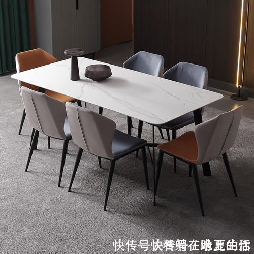 大气上档次|别装大理石餐桌了,这种材料更耐造,用作餐桌更环保