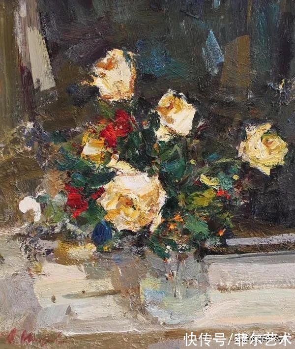 艺术学院&粗犷笔触,大块色彩~乌克兰画家伊诺泽姆采夫油画作品欣赏