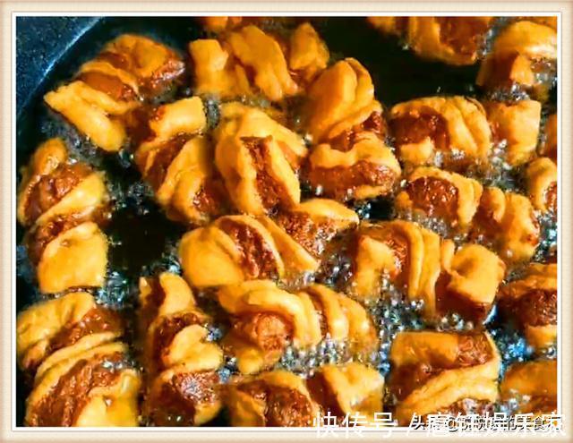 冬季解馋必备小零食，几块钱做一大盘，比油果子更香，比麻花更脆