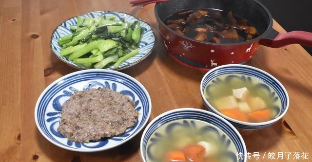 我家6天晚餐,有荤有素还有汤,好吃有营养,简单的生活很美好