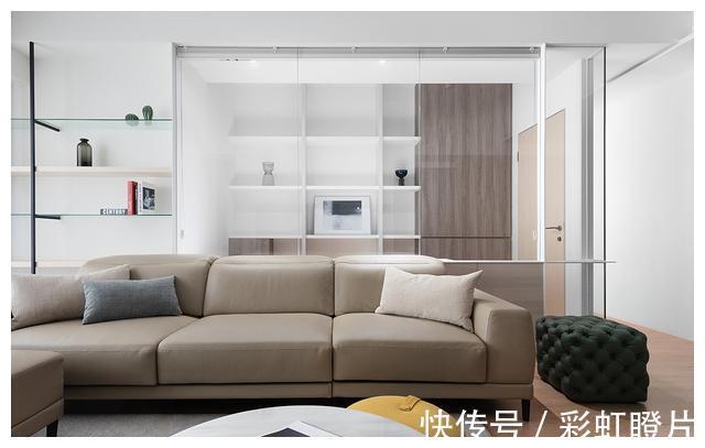 收纳|这是我见过最干净通透的设计,106㎡,三代同堂,打造极致优雅住宅
