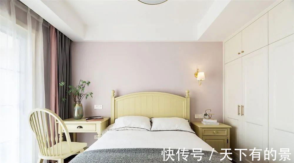 齐家安安|136㎡轻奢美式风,软装这样搭配,一点也不输豪华别墅!