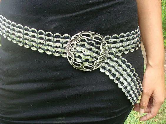 易拉罐喝完别扔，把环收集，简单的改一改，可做出很多妙用作品