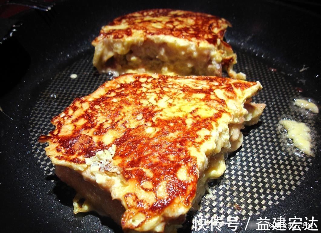 香蕉|早餐面包这样做,老公从不赖床,5分钟出锅,简单营养又好吃!