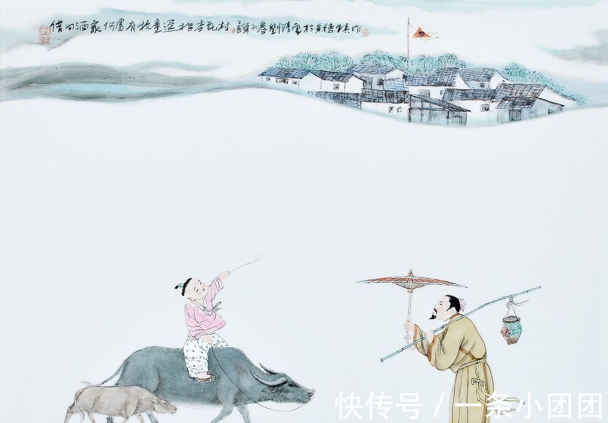 杜牧|补锅匠问路小孩摇手不语,写下一首小诗,堪与杜牧的《清明》齐名