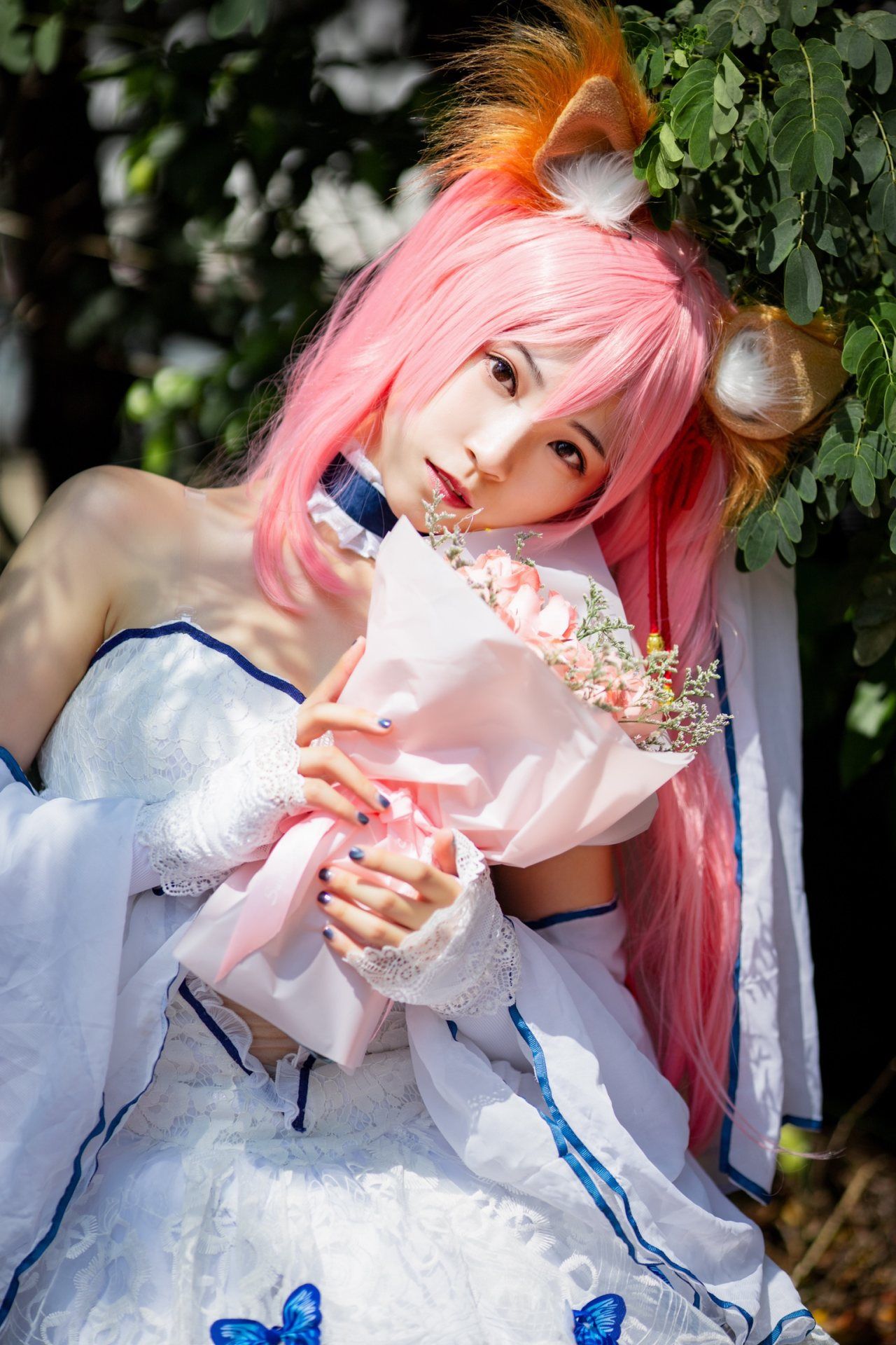 GrandOrder|Fate/GrandOrder玉藻前花嫁cosplay