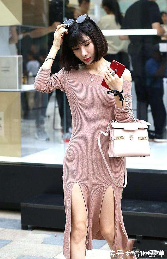 迷人|街拍这些女神的搭配真的太适合她们了,迷人有范!