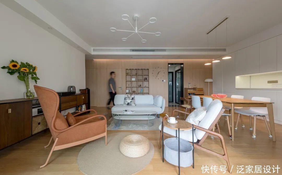 装修|120㎡现代日式风，简约舒适的装修效果，一点也不输给豪宅！