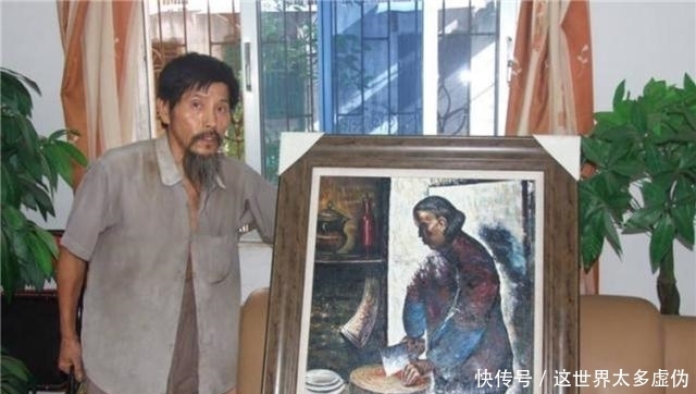 专家|他被称“中国梵高”,中风瘫痪坚持画画23年,专家:没资格进美协