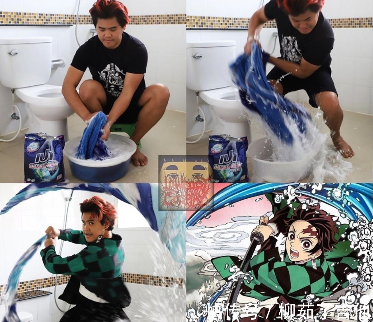 炭太郎|日本全民都在cos鬼灭之刃!木村拓哉也加入这个炎柱太像了