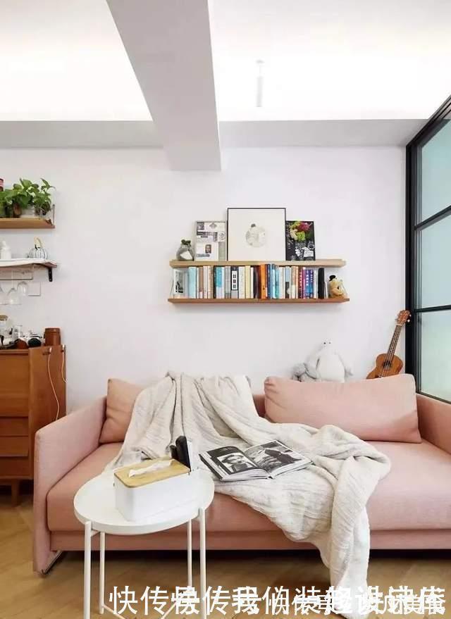 卫生间|46㎡小公寓:玻璃隔断通透明亮,衣帽间很迷你,干湿分类真实用!