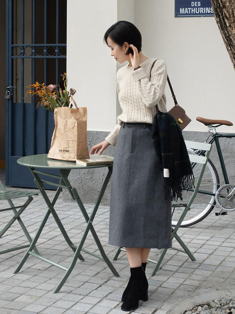 轻熟女冬日怎么穿?快来看看这套毛衣搭配,让你秒变气质女人