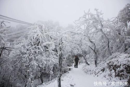 祖山|可与丹麦雪景PK的祖山美丽的雪景