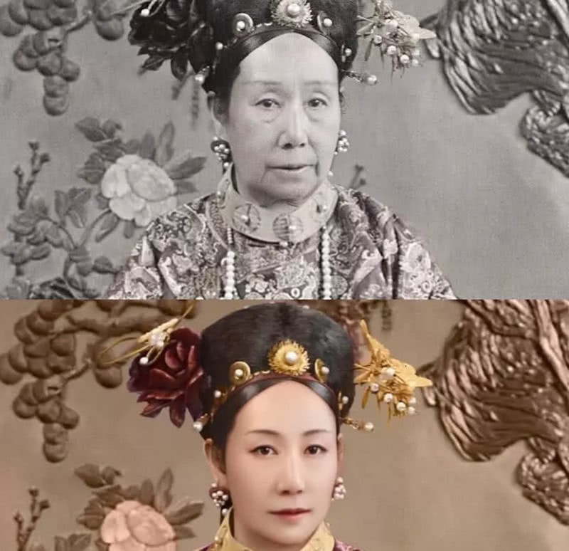  修复|照片修复前VS后，林徽因好美，光绪变帅，看到她：难怪当了太后