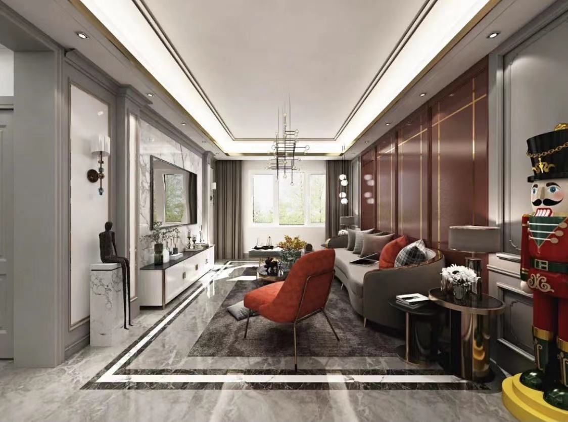 高级感|格美装饰110M2轻奢、高级感拉满!