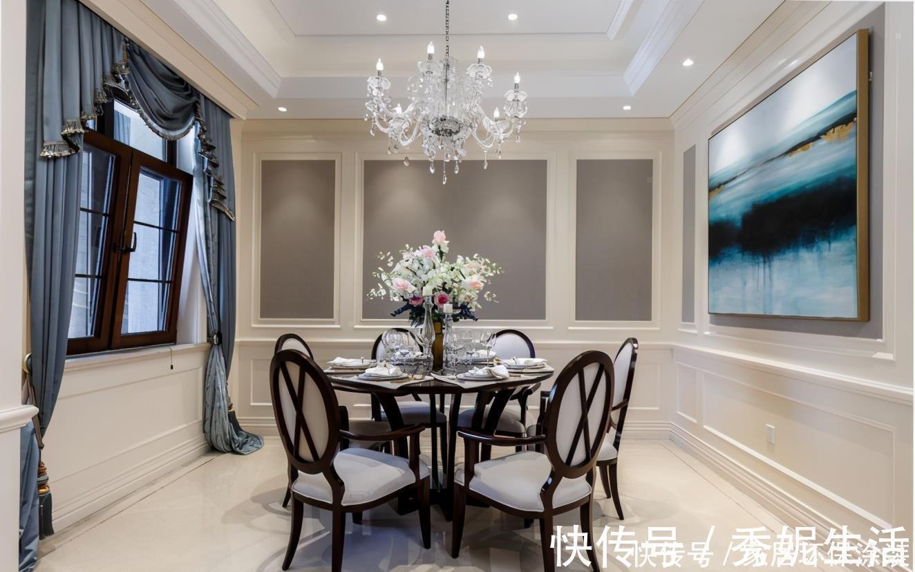 娱乐室|浪漫的法式公馆风,合理规划格局提升居住体验,第一眼就被吸引