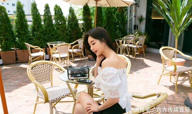 时尚|孙允珠时尚穿搭鸥鹭轻笼雪纺小洋裙,尽显小女人的可爱伊人