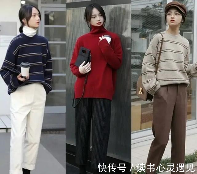 优雅 可盐可甜的轻熟风穿搭,温暖与优雅兼具,不露脚踝也可以很好看!